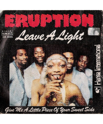Leave A Light [Eruption (4)] - Vinyl 7", 45 RPM, Stereo