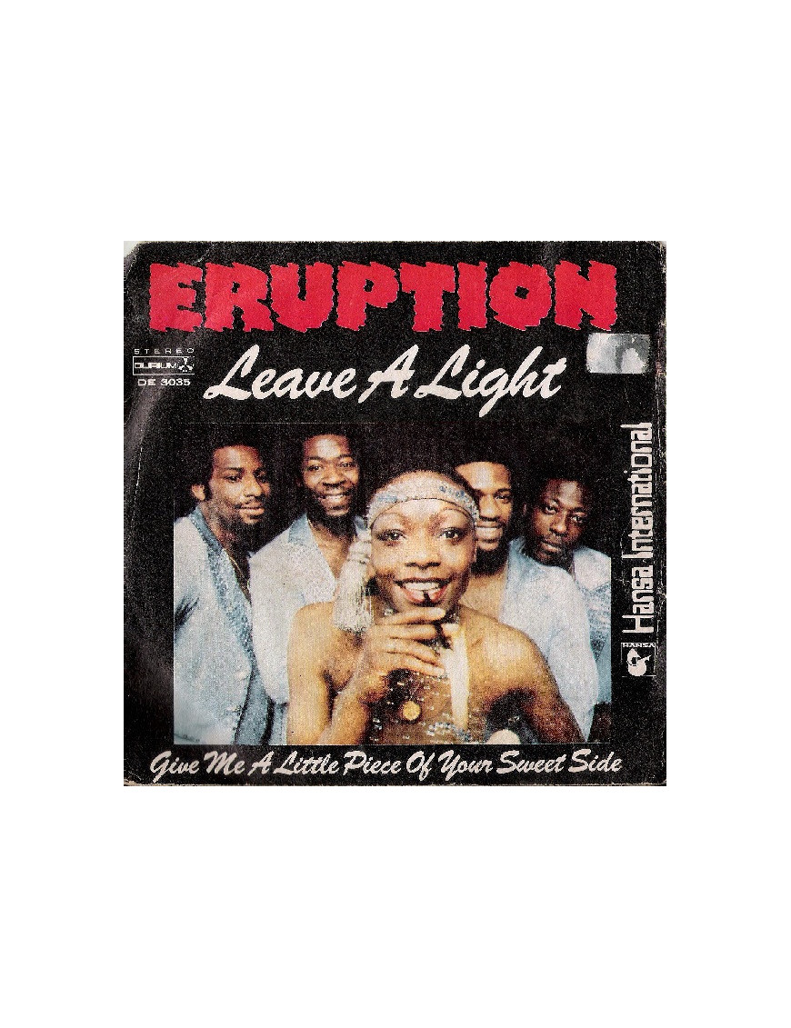 Leave A Light [Eruption (4)] - Vinyle 7", 45 RPM, Stéréo [product.brand] 1 - Shop I'm Jukebox 