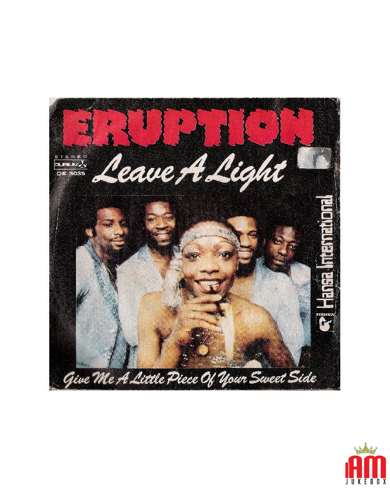 Leave A Light [Eruption (4)] - Vinyl 7", 45 RPM, Stereo [product.brand] 1 - Shop I'm Jukebox 