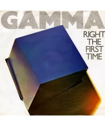 Right The First Time [Gamma (5)] - Vinyl 7", 45 RPM, Single [product.brand] 1 - Shop I'm Jukebox 