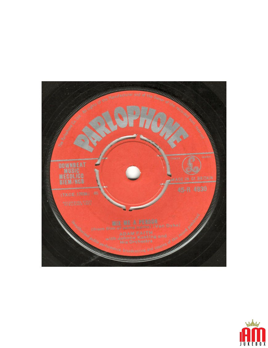 Mix Me A Person [Adam Faith] - Vinyl 7", 45 RPM, Single [product.brand] 1 - Shop I'm Jukebox 