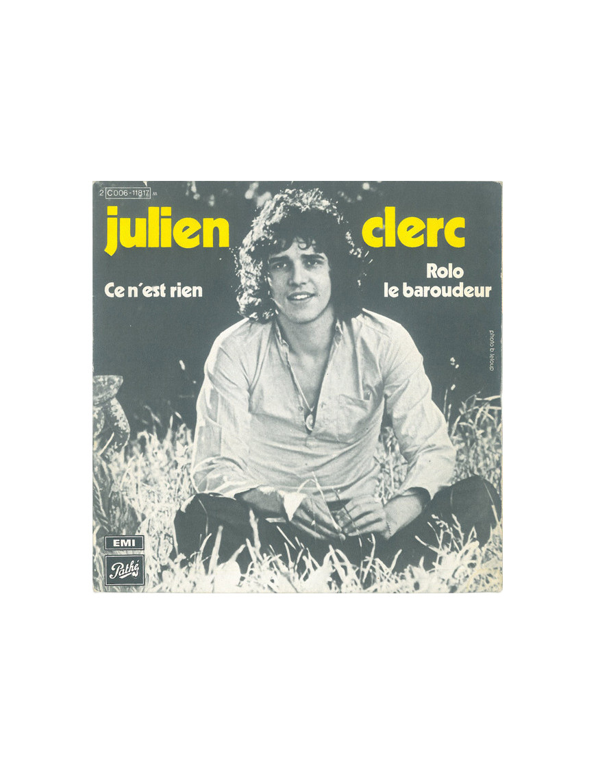 Ce N'est Rien Rolo Le Baroudeur [Julien Clerc] - Vinyl 7", Single, 45 RPM [product.brand] 1 - Shop I'm Jukebox 