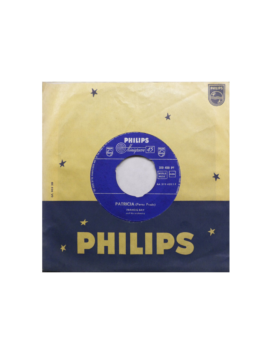 Patricia Cha-Cha Baby [Francis Bay Et Son Orchestre] - Vinyl 7", 45 RPM, Single [product.brand] 1 - Shop I'm Jukebox 