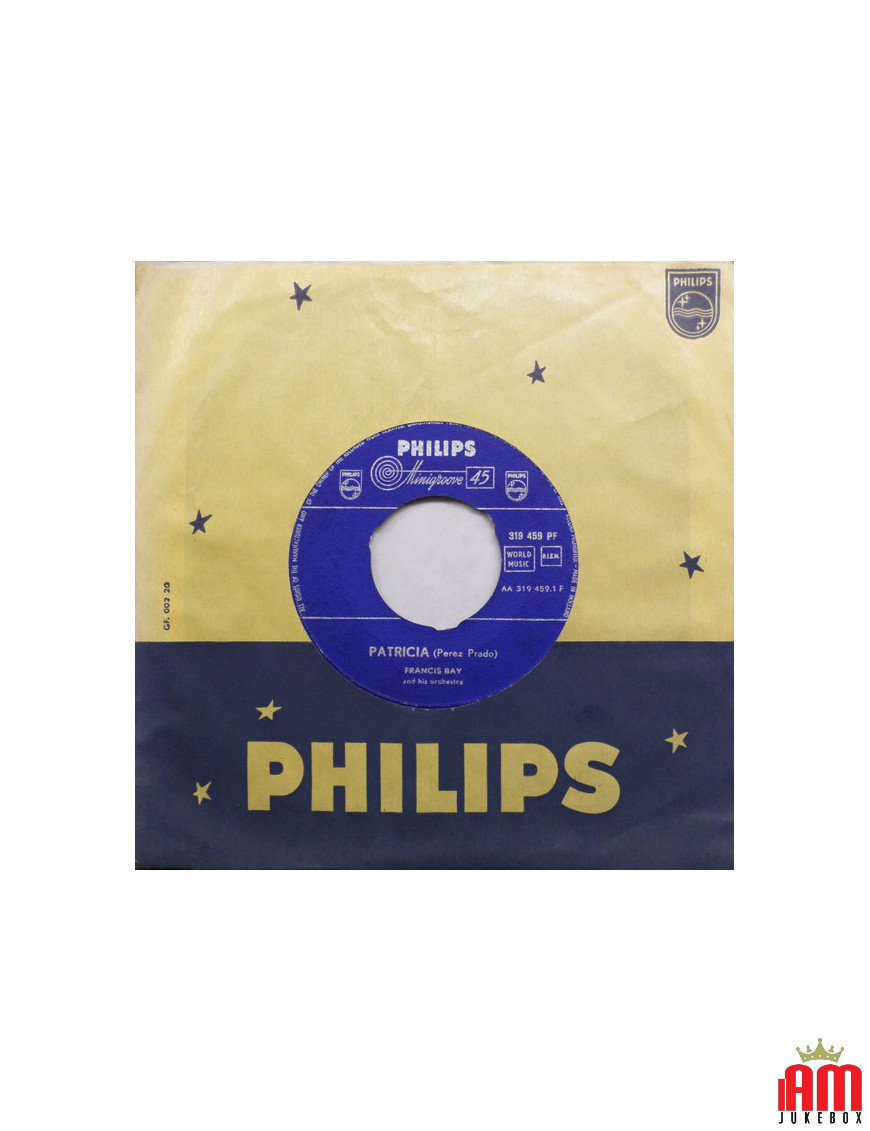 Patricia Cha-Cha Baby [Francis Bay Et Son Orchestre] – Vinyl 7", 45 RPM, Single [product.brand] 1 - Shop I'm Jukebox 