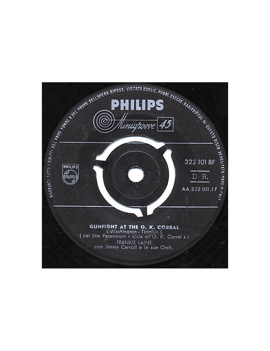 Gunfight At The OK Corral [Frankie Laine] - Vinyl 7", 45 RPM [product.brand] 1 - Shop I'm Jukebox 