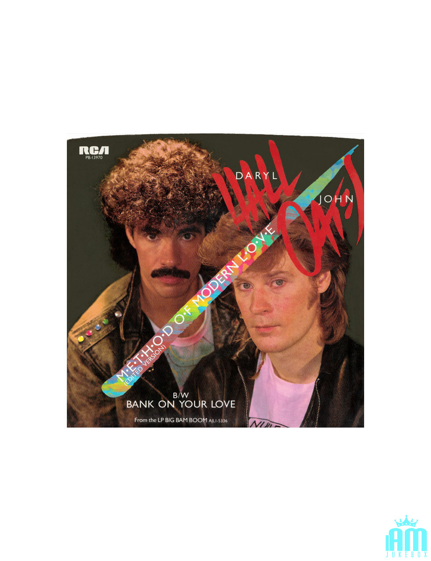 Method Of Modern Love [Daryl Hall & John Oates] - Vinyl 7", 45 RPM, Single, Styrène [product.brand] 1 - Shop I'm Jukebox 