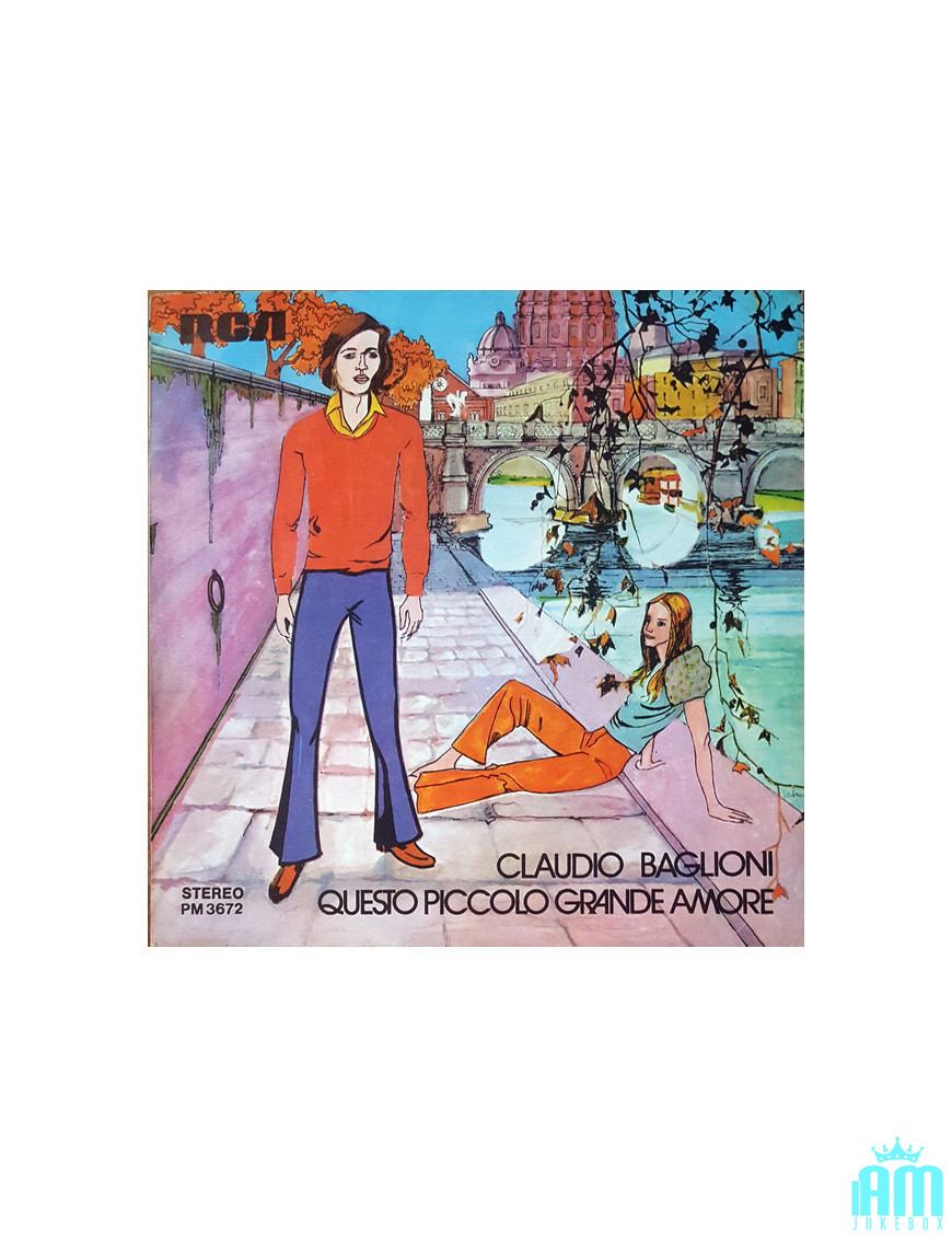 Questo Piccolo Grande Amore [Claudio Baglioni] - Vinyl 7", 45 RPM [product.brand] 1 - Shop I'm Jukebox 