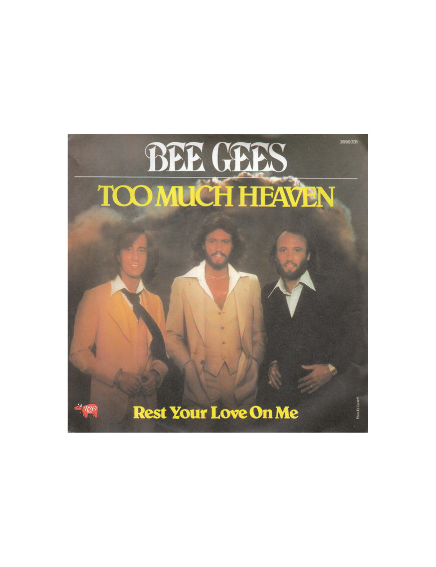 Too Much Heaven Rest Your Love On Me [Bee Gees] – Vinyl 7", 45 RPM, Single, Stereo