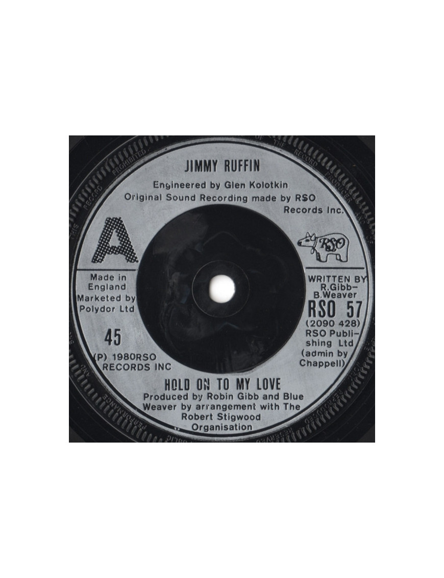 Hold On To My Love [Jimmy Ruffin] – Vinyl 7", 45 RPM, Single [product.brand] 1 - Shop I'm Jukebox 