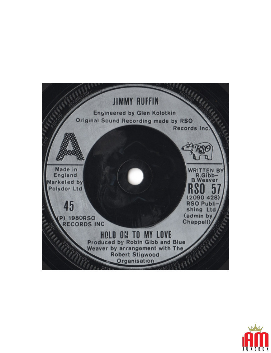 Accroche-toi à mon amour [Jimmy Ruffin] - Vinyl 7", 45 RPM, Single