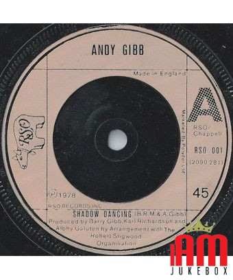 Shadow Dancing [Andy Gibb] - Vinyl 7", Single [product.brand] 1 - Shop I'm Jukebox 