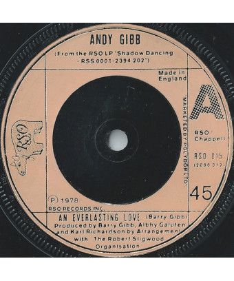 Eine ewige Liebe [Andy Gibb] – Vinyl 7", 45 RPM, Single [product.brand] 1 - Shop I'm Jukebox 