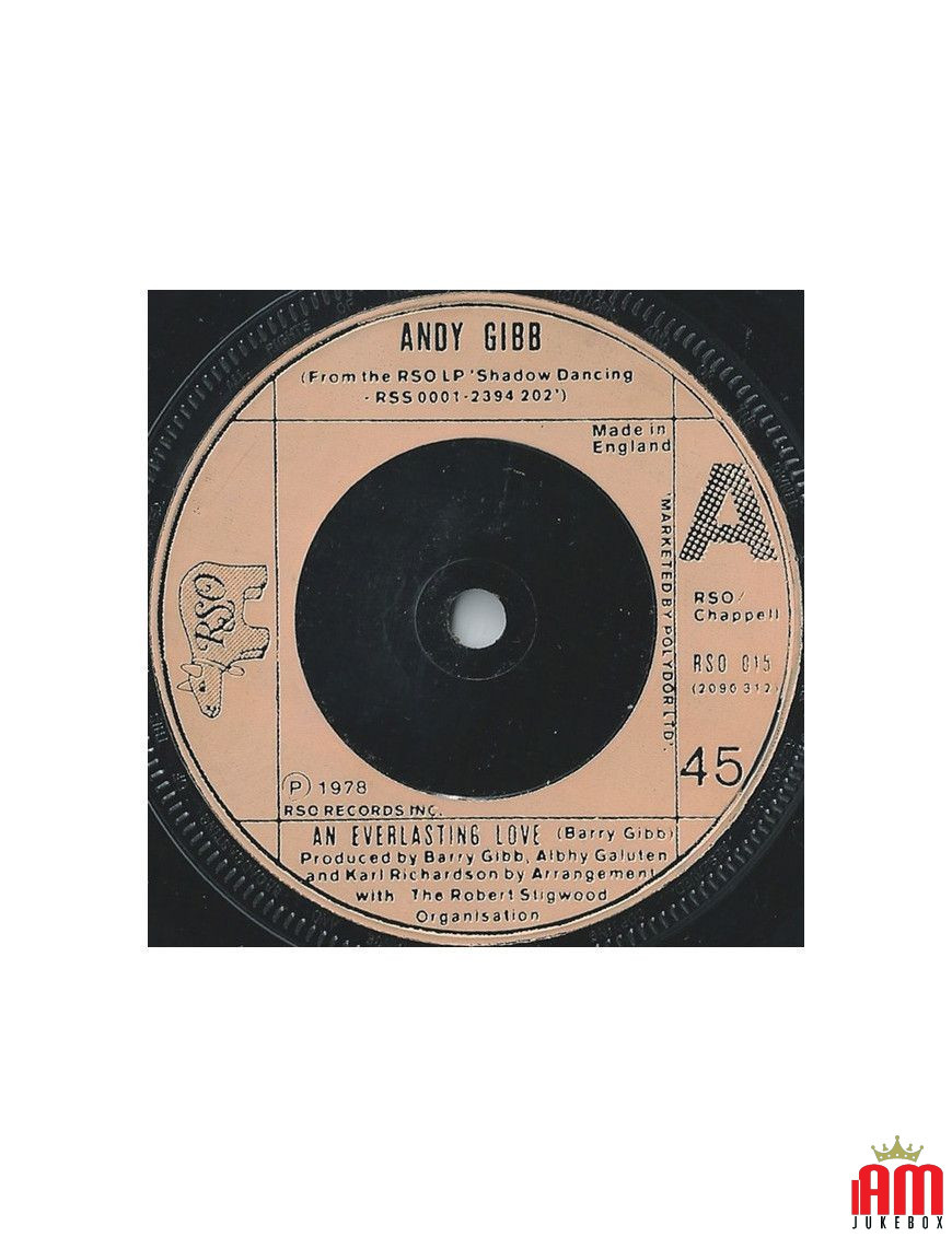 Eine ewige Liebe [Andy Gibb] – Vinyl 7", 45 RPM, Single [product.brand] 1 - Shop I'm Jukebox 