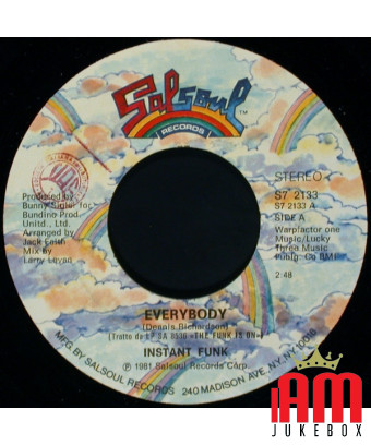 Everybody Funk-N-Roll [Instant Funk] - Vinyle 7", 45 tours