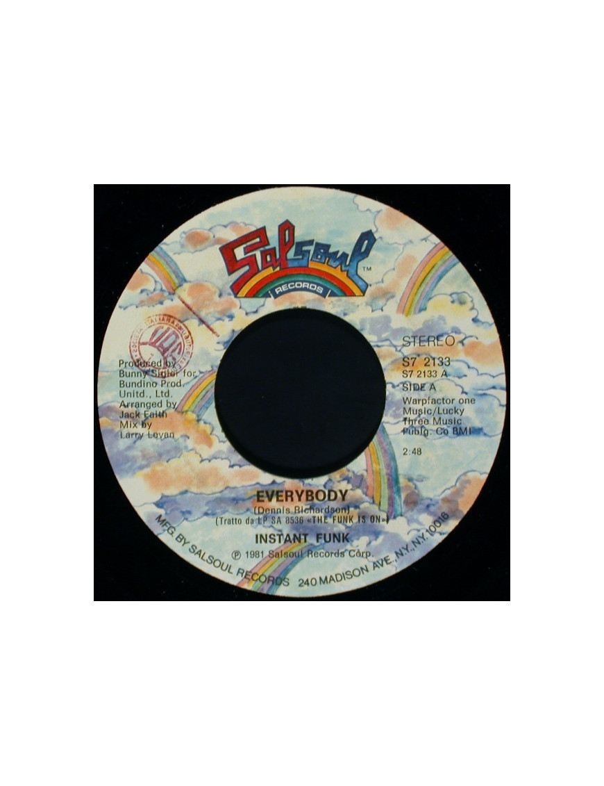 Everybody Funk-N-Roll [Instant Funk] – Vinyl 7", 45 RPM [product.brand] 1 - Shop I'm Jukebox 