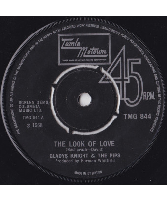 The Look Of Love [Gladys Knight And The Pips] – Vinyl 7", 45 RPM, Single [product.brand] 1 - Shop I'm Jukebox 