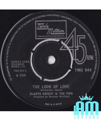 The Look Of Love [Gladys Knight And The Pips] – Vinyl 7", 45 RPM, Single [product.brand] 1 - Shop I'm Jukebox 