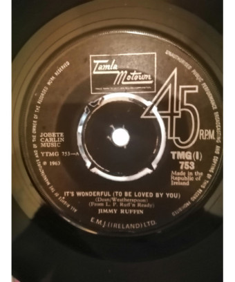 C'est merveilleux (d'être aimé par toi) [Jimmy Ruffin] - Vinyle 7", Single, 45 tours [product.brand] 1 - Shop I'm Jukebox 