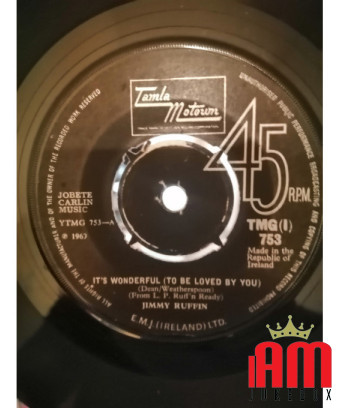 C'est merveilleux (d'être aimé par toi) [Jimmy Ruffin] - Vinyle 7", Single, 45 tours