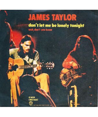 Ne me laisse pas être seul ce soir [James Taylor (2)] - Vinyle 7", 45 tours [product.brand] 1 - Shop I'm Jukebox 