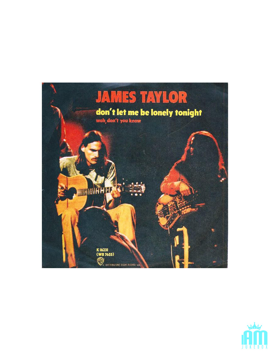 Don't Let Me Be Lonely Tonight [James Taylor (2)] - Vinyl 7", 45 RPM