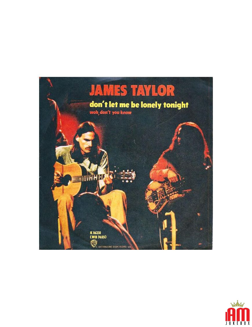 Ne me laisse pas être seul ce soir [James Taylor (2)] - Vinyle 7", 45 tours [product.brand] 1 - Shop I'm Jukebox 