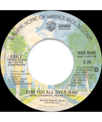 Kiss You All Over Don't Do It [Exile (7)] – Vinyl 7", 45 RPM [product.brand] 1 - Shop I'm Jukebox 