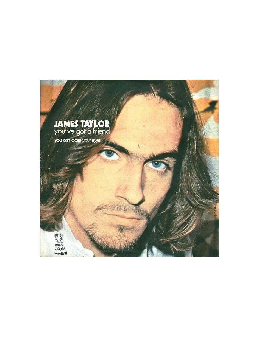 You've Got A Friend You Can Close Your Eyes [James Taylor (2)] – Vinyl 7", 45 RPM, Stereo [product.brand] 1 - Shop I'm Jukebox 