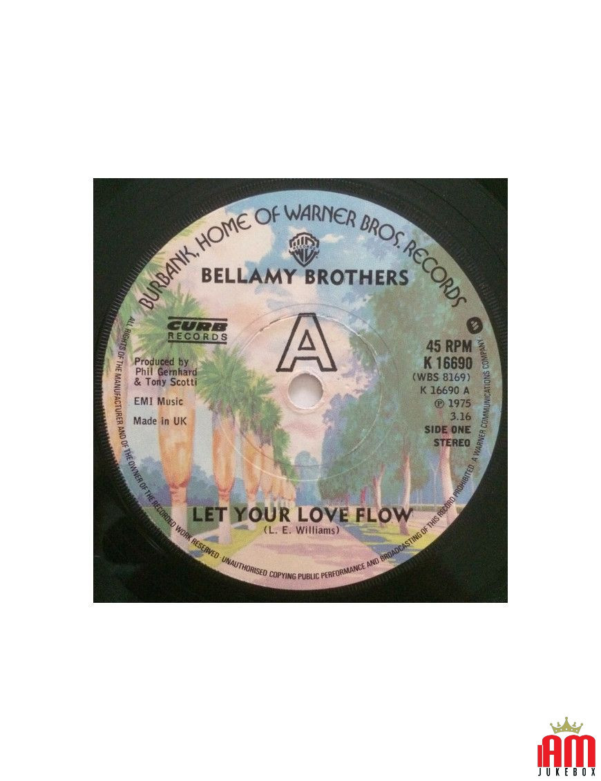 Laissez votre amour couler [Bellamy Brothers] - Vinyl 7", 45 RPM, Single [product.brand] 1 - Shop I'm Jukebox 