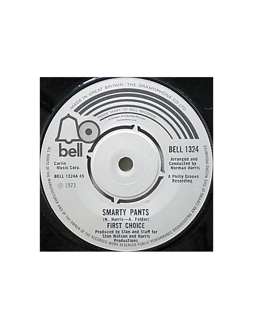 Smarty Pants  [First Choice] - Vinyl 7", 45 RPM, Single