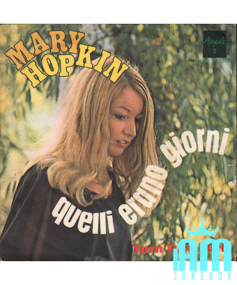 C'étaient des jours [Mary Hopkin] - Vinyle 7", 45 tours [product.brand] 1 - Shop I'm Jukebox 