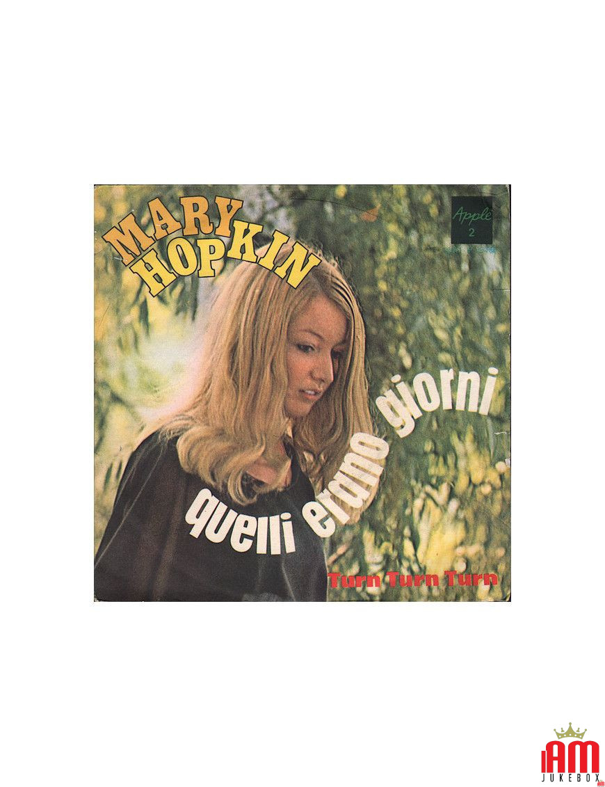 C'étaient des jours [Mary Hopkin] - Vinyle 7", 45 tours [product.brand] 1 - Shop I'm Jukebox 