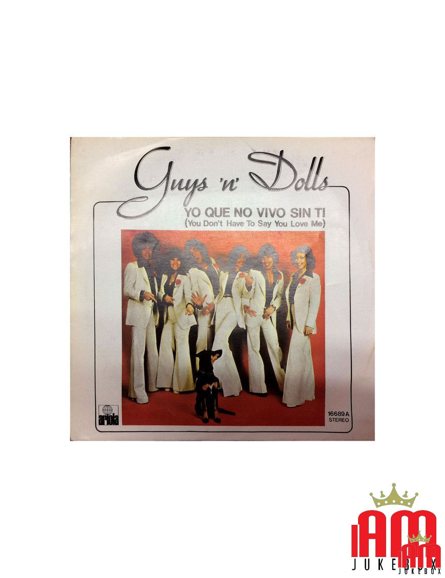 Tu n'es pas obligé de dire que tu m'aimes [Guys 'n Dolls] - Vinyle 7" [product.brand] 1 - Shop I'm Jukebox 