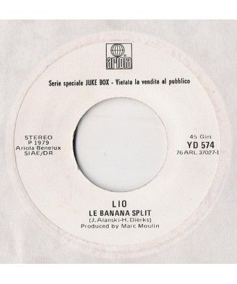 Le Banana Split Maggie [Lio,...] - Vinyl 7", 45 RPM, Jukebox, Stereo [product.brand] 1 - Shop I'm Jukebox 