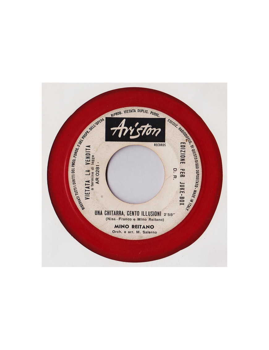 Una Chitarra Cento Illusioni Mi Hai Dato Un'Anima [Mino Reitano,...] - Vinyl 7", 45 RPM, Jukebox [product.brand] 1 - Shop I'm Ju