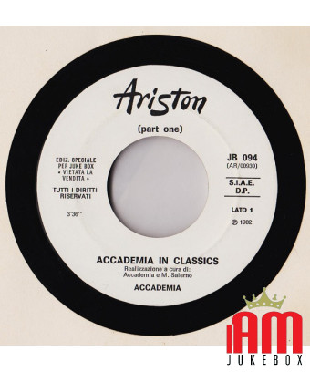 Accademia In Classics (Teil Eins) Pagaia [Accademia,...] – Vinyl 7", 45 RPM, Jukebox