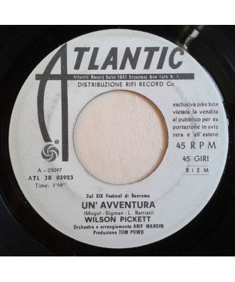 An Adventure Kisses, Kisses, Kisses [Wilson Pickett,...] - Vinyl 7", 45 RPM, Jukebox [product.brand] 1 - Shop I'm Jukebox 