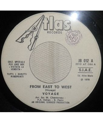 From East To West Kinda Groovie [Voyage,...] - Vinyle 7", 45 RPM, Jukebox [product.brand] 1 - Shop I'm Jukebox 