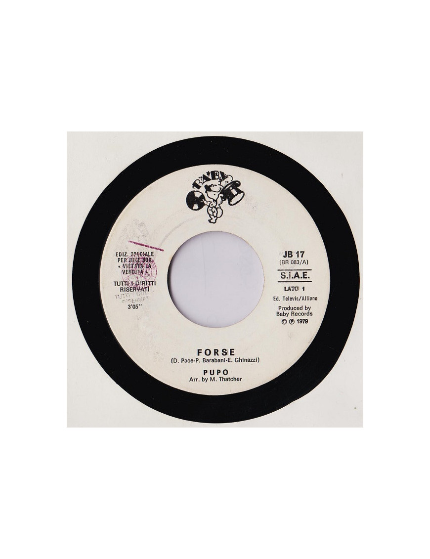 Forse   Bambina Mia [Pupo,...] - Vinyl 7", 45 RPM, Jukebox