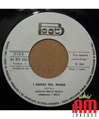 I Sogni Del Mare Operazione Beat [Mario Molino] - Vinyl 7", 45 RPM, Jukebox [product.brand] 1 - Shop I'm Jukebox 