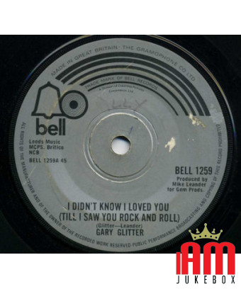 Ich wusste nicht, dass ich dich liebe (bis ich dich rocken sah) [Gary Glitter] – Vinyl 7" [product.brand] 1 - Shop I'm Jukebox 