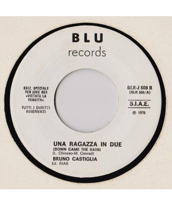 Una Ragazza In Due (Down Came The Rain) Michele Strogoff (Theme) [Bruno Castiglia,...] – Vinyl 7", 45 RPM, Jukebox [product.bran