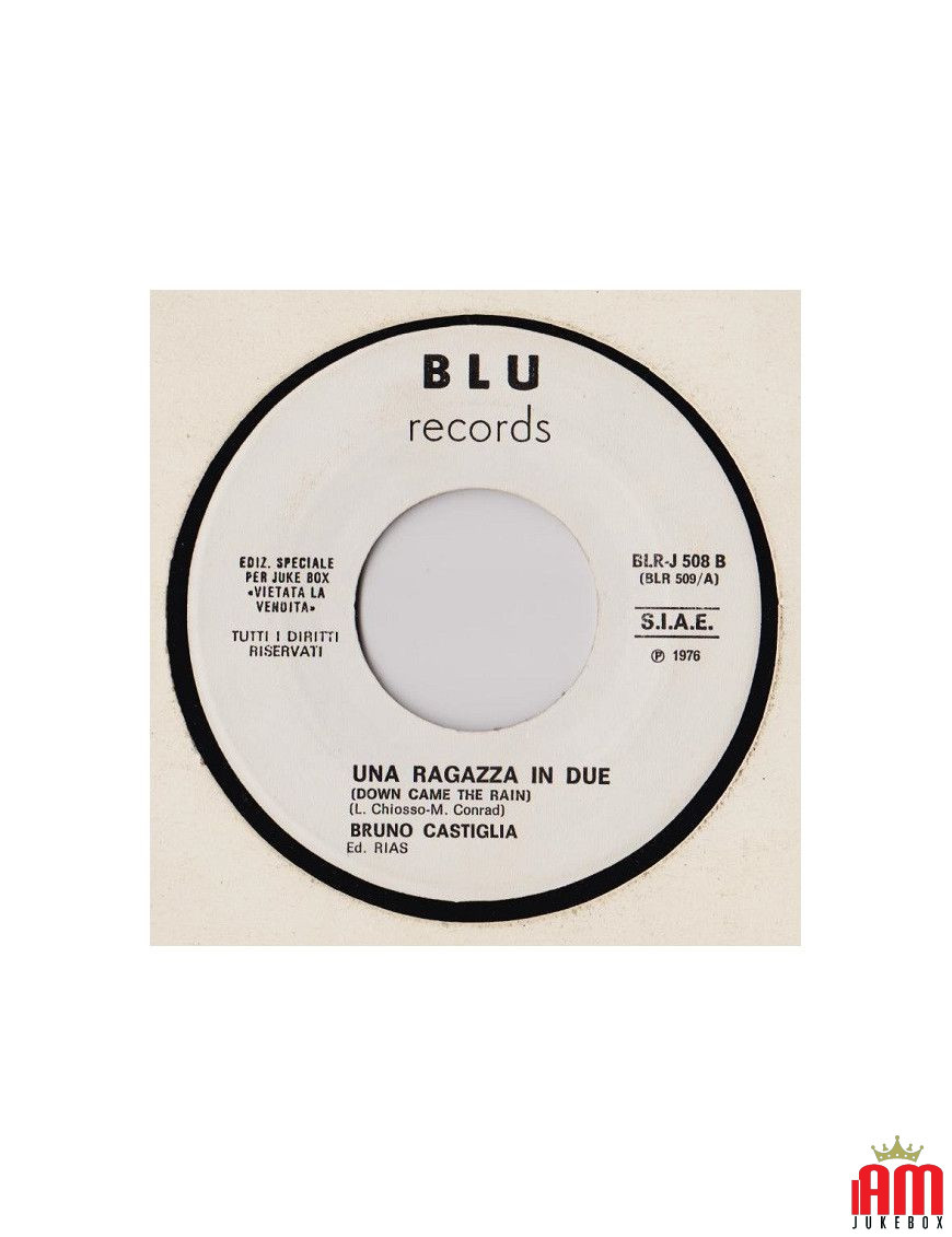 Una Ragazza In Due (Down Came The Rain) Michele Strogoff (Theme) [Bruno Castiglia,...] - Vinyl 7", 45 RPM, Jukebox [product.bran