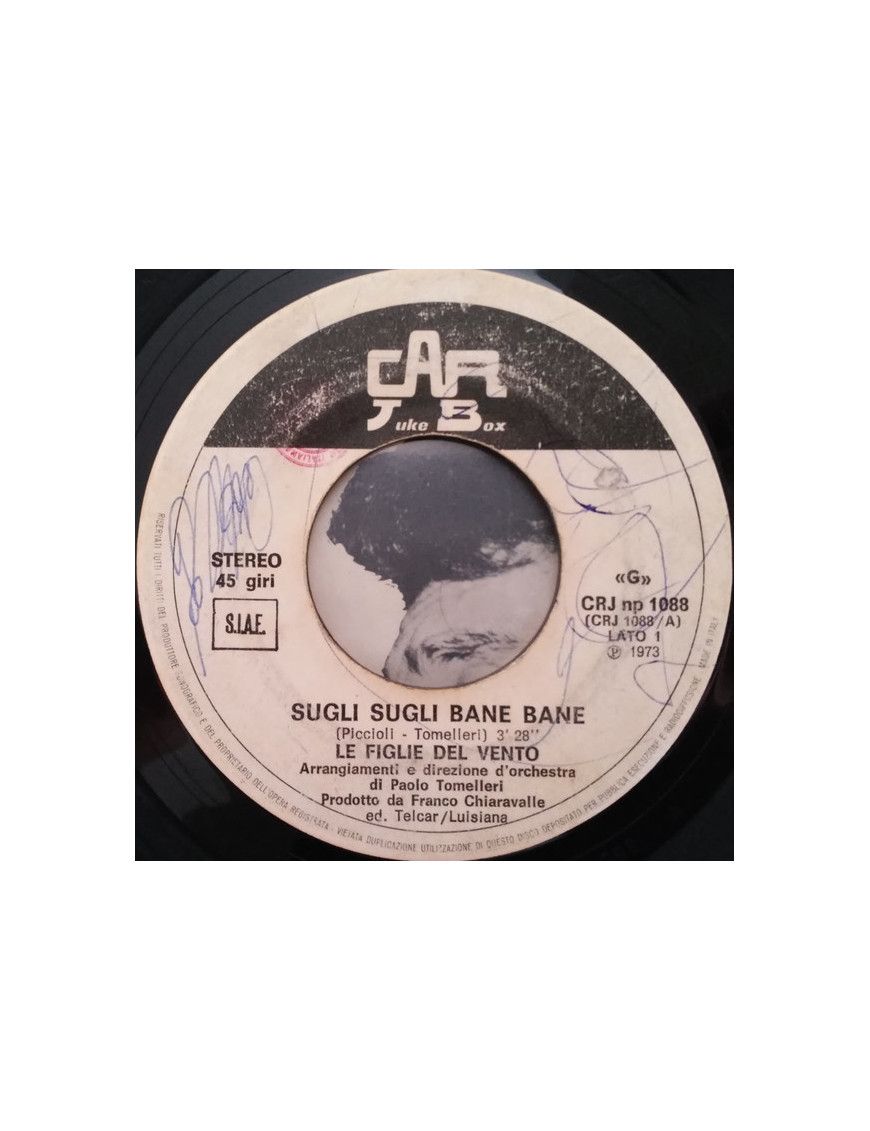 Sugli Sugli Bane Bane [Le Figlie Del Vento] - Vinyl 7", 45 RPM, Promo [product.brand] 1 - Shop I'm Jukebox 