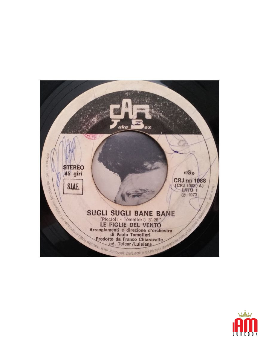 Sugli Sugli Bane Bane [Le Figlie Del Vento] - Vinyl 7", 45 RPM, Promo [product.brand] 1 - Shop I'm Jukebox 