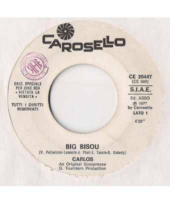 Big Bisou Do It For Me [Carlos (3),...] – Vinyl 7", 45 RPM, Jukebox [product.brand] 1 - Shop I'm Jukebox 