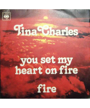 Tu as mis mon cœur en feu Feu [Tina Charles] - Vinyle 7", 45 tr/min [product.brand] 1 - Shop I'm Jukebox 