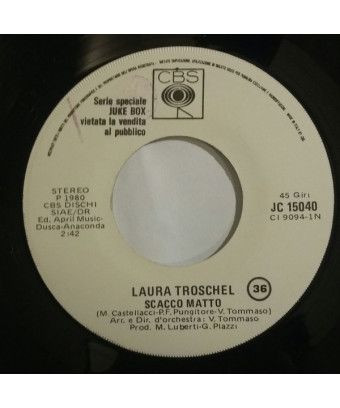 Checkmate Anna Dai Capelli Rossi [Laura Troschel,...] – Vinyl 7", 45 RPM, Jukebox [product.brand] 1 - Shop I'm Jukebox 