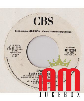 Every Girl And Boy Drop The Boy [Ivana Spagna,...] - Vinyl 7", 45 RPM, Jukebox [product.brand] 1 - Shop I'm Jukebox 