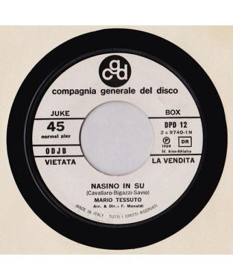 Nasino In Su [Mario Tessuto] - Vinyl 7", 45 RPM, Jukebox [product.brand] 1 - Shop I'm Jukebox 